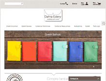 Tablet Screenshot of dafnaedery.com.br